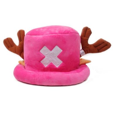 Tony Chopper Pinke Cosplay Fleece Hut One Piece Cap Snapback Eimerhüte Bucket Hat