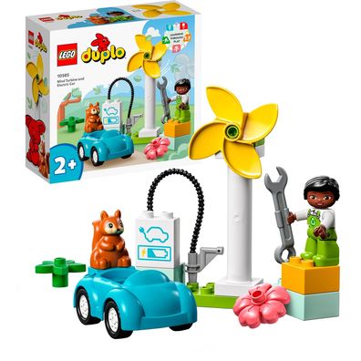 10985 DUPLO Windrad und Elektroauto - LEGO 10985 - (Spielwaren / Playmobil / LEGO)