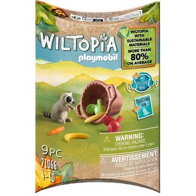 Playm. Wiltopia - Waschbär 71066 - Playmobil 71066 - (Spielwaren / Playmobil / LEGO)