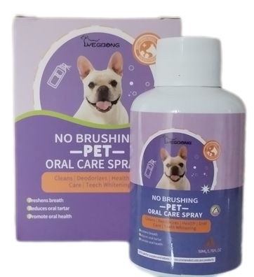 Zahnpflege Dentalspray für Hunde & Katzen 50ml - Hund und Katzen