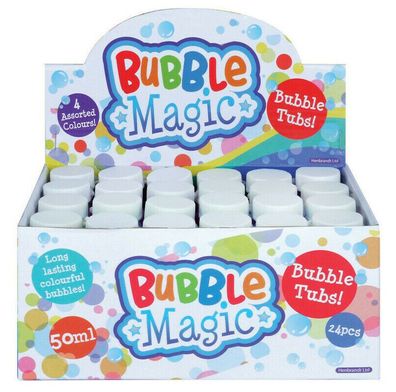 24 x magische Seifenblasen Kinder Mitgebsel Geburtstag Party Bubble
