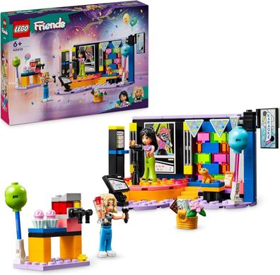 LEGO Friends Karaoke-Party, Musik-Spielzeug für Mädchen und Jungen ab 6 Jahren