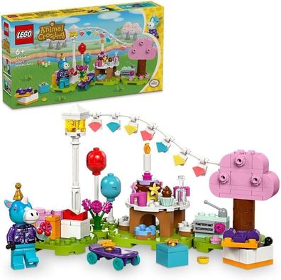 LEGO Animal Crossing Jimmys Geburtstagsparty, kreatives Spielzeug für Kinder