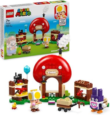 LEGO Super Mario Mopsie in Toads Laden – Erweiterungsset, Spielzeug Kinder