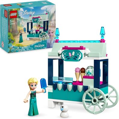 LEGO Disney Frozen Elsas Eisstand, Eiscreme-Spielzeug für Kinder mit Prinzessin