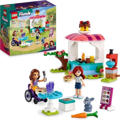 LEGO Friends Pfannkuchen-Shop Set, Kreatives Spielzeug für Jungen und Mädchen