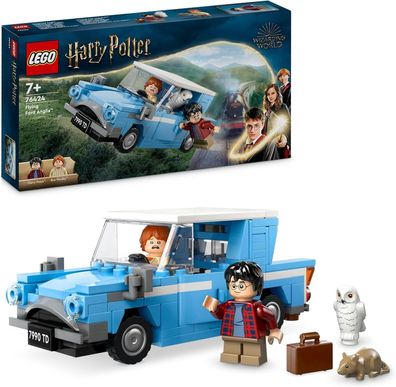 LEGO Harry Potter Fliegender Ford Anglia, baubares Spielzeug-Auto für Kinder