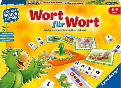 Ravensburger 24955 - Wort für Wort - Spielen und Lernen für Kinder, Lernspiel