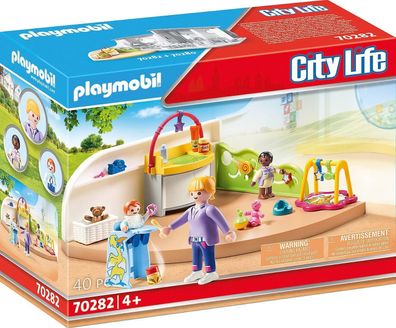 Playmobil City Life 70282 Krabbelgruppe, Ab 4 Jahren, Kinder Spielzeug