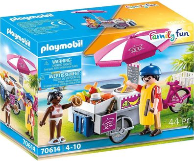 Playmobil Family Fun 70614 Mobiler Crêpes, Ab 4 Jahren, Spielzeug Kinder