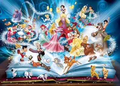 Ravensburger Puzzle 16318 - Disney's magisches Märchenbuch - 1500 Teile Puzzle