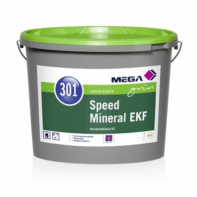 MEGA 301 Speed Mineral EKF 12,5 Liter weiß