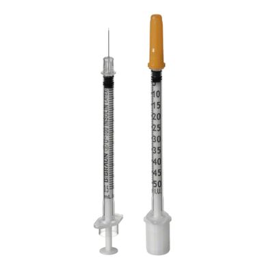 B. Braun Omnican® 50 Einmal-Insulinspritze 0.30 x 12 mm G 30 - 0.5 m| Packung (100 St