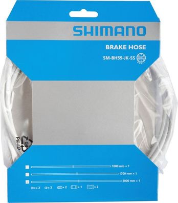 Shimano Bremsleitung SM-BH59-JK, 2000 mm, weiß