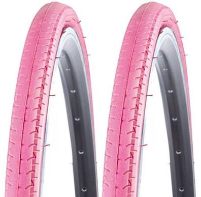 2x Kenda Reifen Kontender K-196 26-622 28" Draht L3R Pro pink