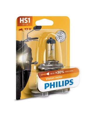 Philips HS1 12V 35/35W Vision Moto + 30% 1 St. Blister