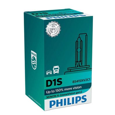 Philips D1S 35W PK32d-2 X-treme Vision + 150% Xenon 1 St.
