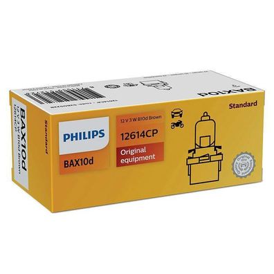 Philips BAX B10d 3W 12V Braun/ Brown 1 St