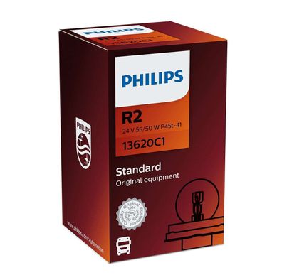 Philips R2 24V 55/50W P45t-41 24V Halogen 1St