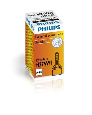 Philips H27W/1 12V 27W PG13 1St