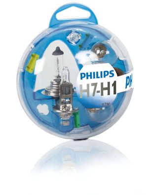 Philips H1/ H7 Ersatzlampenbox 12V KM