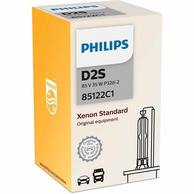 Philips D2S 35W P32d-2 Xenon Standard 4300K 1 St.