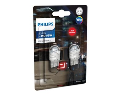 Philips LED W21/5W 12V 1.75/0.65W W3x16q Ultinon Pro 3100 2St.