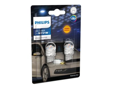 Philips LED WY21W 12V 2,15W WX3x16d Ultinon Pro 3100 2St.