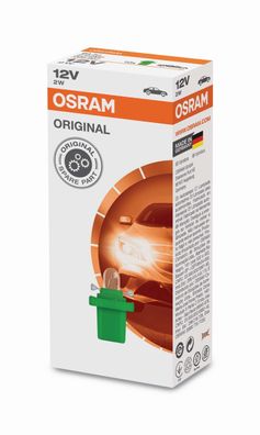 OSRAM 2W Kunststoffsockel Faltschachtel 12V Original