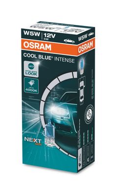 OSRAM W5W 12V W2.1x9.5d 5W Cool Blue Intense NextGen. 4000K 1St.