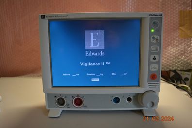 Edwards Lifesciences Vigilance II Patientenmonitor (23) DK