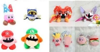 THE Kirby Super Star Plush Doll Magolor Standing Kirby Stuffed Toys Kids Gift DE