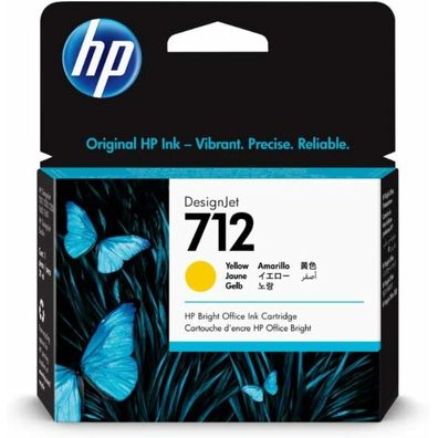 HP HP Ink No 712 HP712 HP 712 Yellow Gelb (3ED69A)