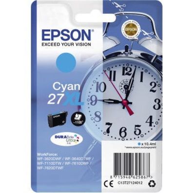 Epson Epson Ink No 27XL Epson27XL Epson 27XL Cyan (C13T27124012)