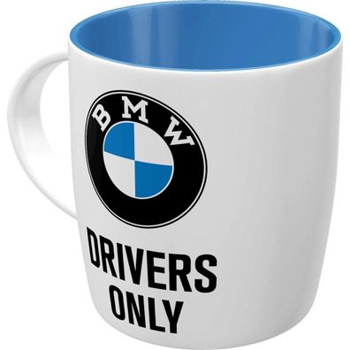 BMW Kaffeebecher Kaffeepott Kaffeetasse Keramik - BMW Drivers Only