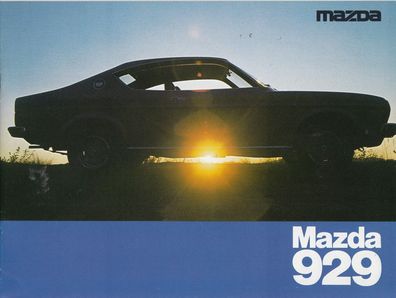 Mazda 929, Prospekt
