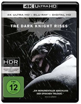The Dark Knight Rises (Ultra HD Blu-ray & Blu-ray) - Warner Home Video Germany ...
