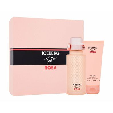 Iceberg Twice Rosa EdT 125ml Spray Locion Perfumada Corporal 100ml