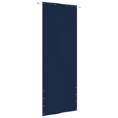 Balkon-Sichtschutz Blau 80x240 cm Oxford-Gewebe