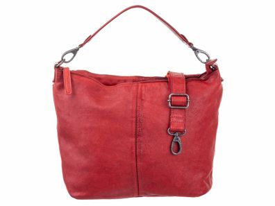 Bagsac Damen Leder Shopper B486004 - Farben: rot