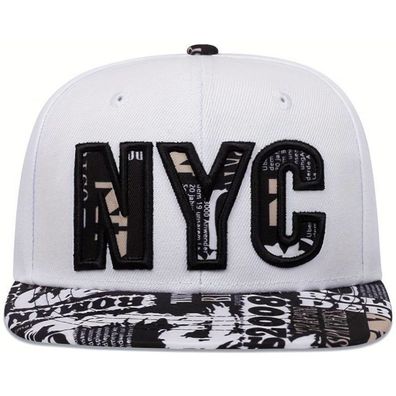 NYC Snapback Caps Kappen New York Baseball Cap NY Kappe N.Y. City Weiße Capy