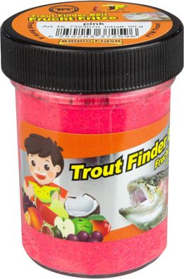 FTM Trout Finder Bait Forellenteig Frucht Fritze 50 Gramm pink