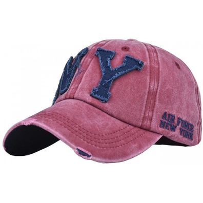 NY Destroyed Caps Kappen New York Baseball Cap NYC Kappe N.Y. City Weinrote Capy