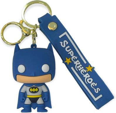 Batman POP Schlüsselanhänger Schlüsselring DC Comics Schlüsselbund Keychain