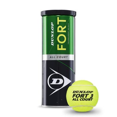 Dunlop Fort All Court 3er-Dose Tennisbälle