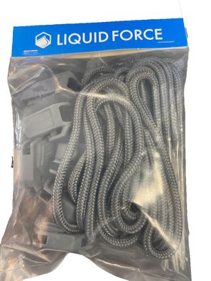 LIQUID FORCE Lace Lock Kit Bulk 2018 grey