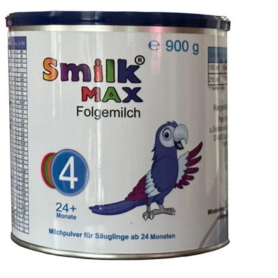 Kindermilch SMILK® MAX 4 Ab 24 Monaten nährstoffreiche Milch für Kleinkinder