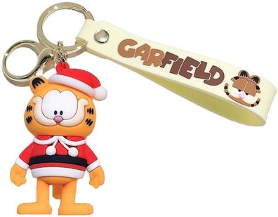 Garfield Schlüsselanhänger Schlüsselring Cartoon Heroes Schlüsselbund Keychain