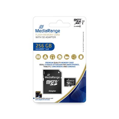 MediaRange MR946 microSDXC™ Speicherkarte 256GB