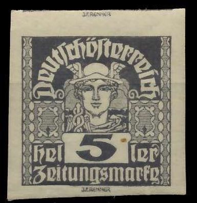 Österreich 1920 21 Zeitungsmarken Nr 295x postfrisch X7A88C2